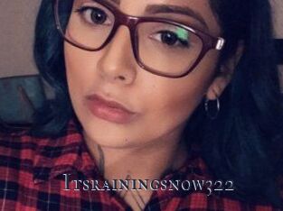 Itsrainingsnow322