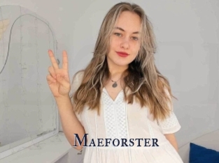 Maeforster