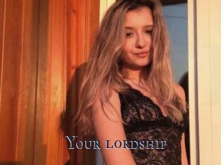 Your_lordship